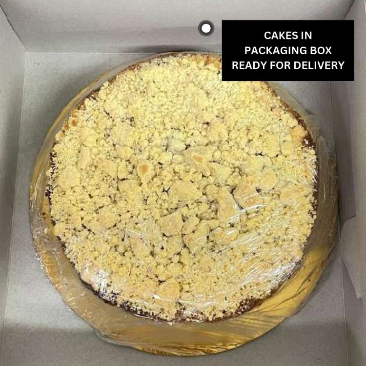 CAKES IN PACKAGING BOX READY FOR DELIVERY